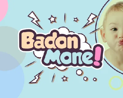 Badon Mone font