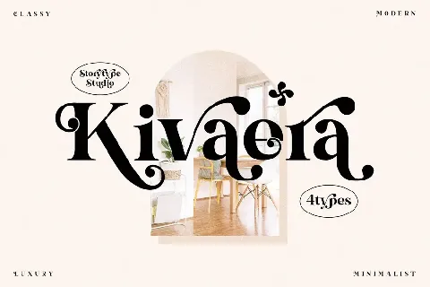 Kivaera Modern Serif font