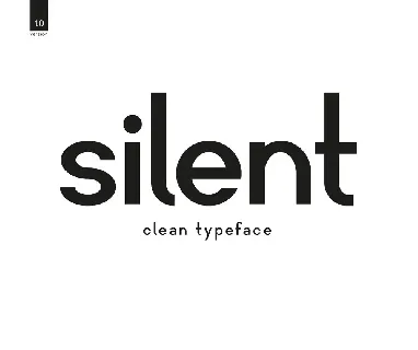 Silent Sans Serif font