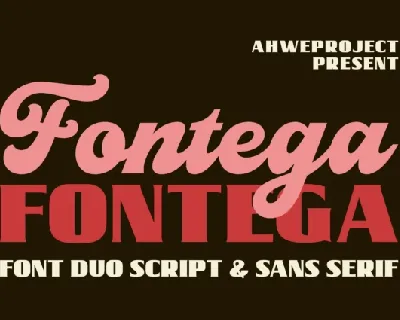 Fontega Sans