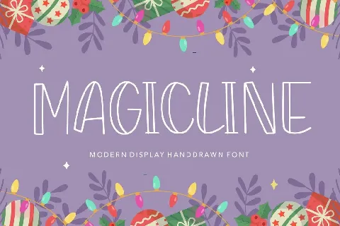 MAGICLINE font