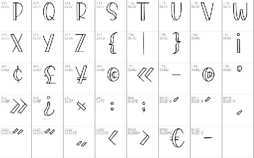 MAGICLINE font