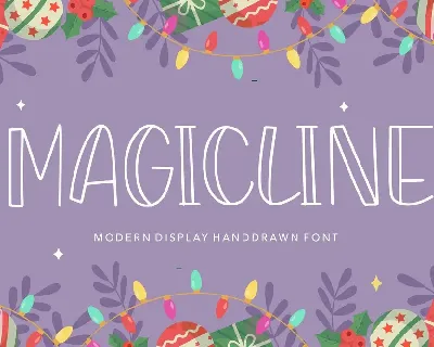 MAGICLINE font