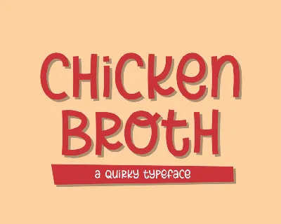 Chicken Broth Demo font