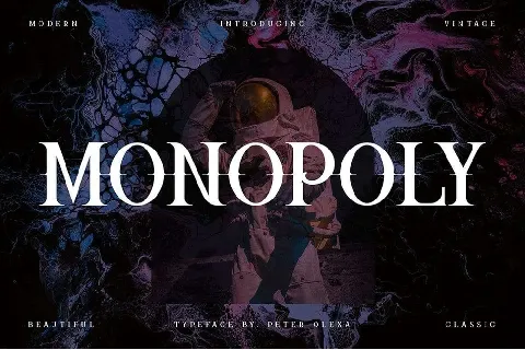 Monopoly font