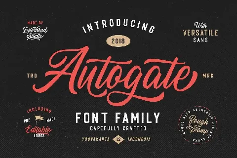 Autogate Duo font