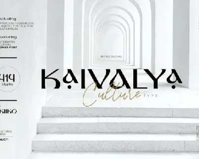 Kaivalya Typeface font
