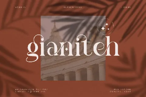 Gianiteh font