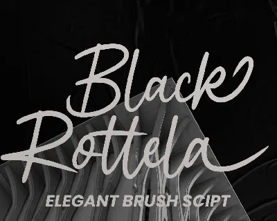 Black Rotela font