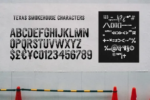 Texas Smokehouse font