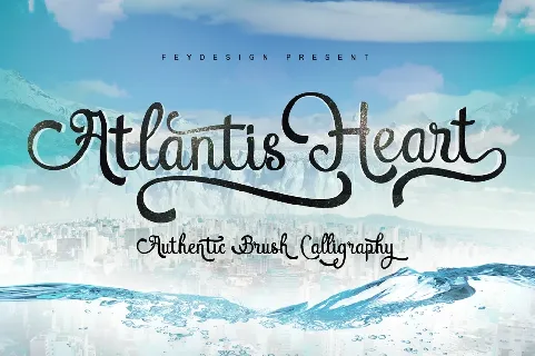 Atlantis Heart Free font