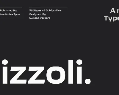 Nizzoli Family font