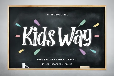 Kids Way Demo font