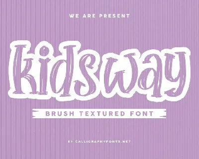 Kids Way Demo font