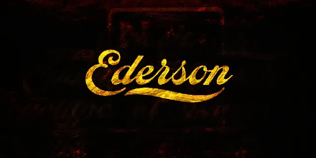 Ederson PERSONAL USE ONLY font