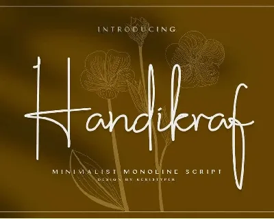 Handikraf font