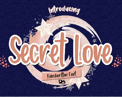 Secret Love font