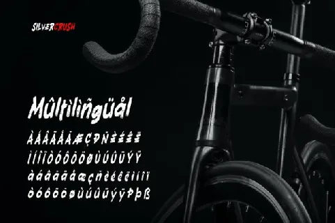 Silvercrush font