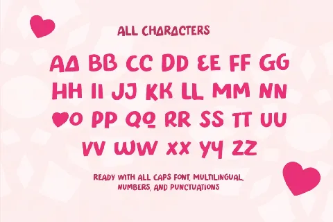 BE LOVED font