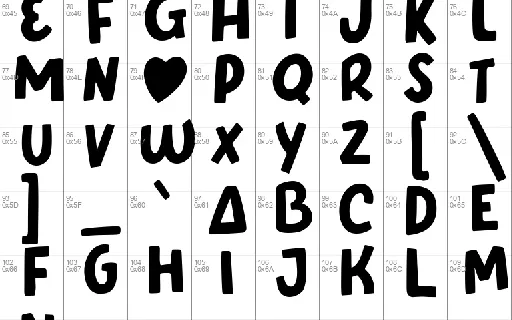 BE LOVED font