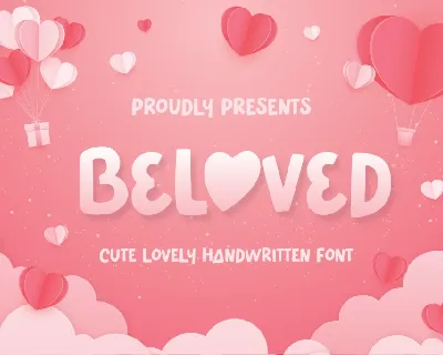 BE LOVED font