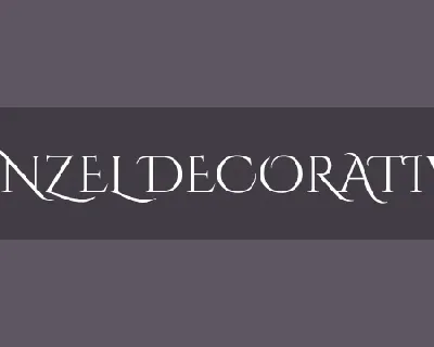 Cinzel Decorative Family font