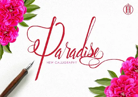 Paradise font