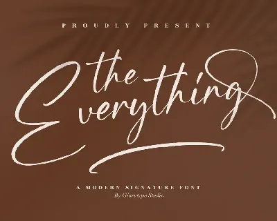 The Everything font