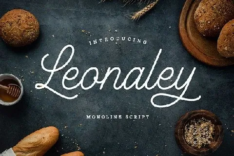 Leonaley font