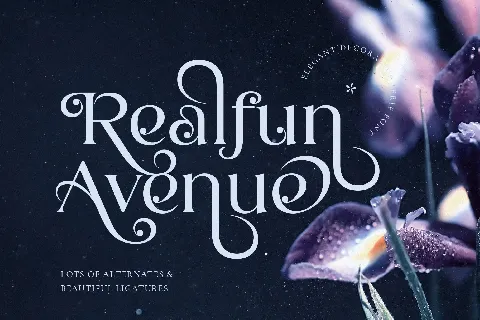 Realfun Avenue font