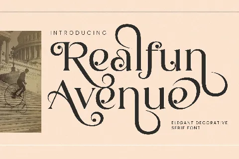 Realfun Avenue font