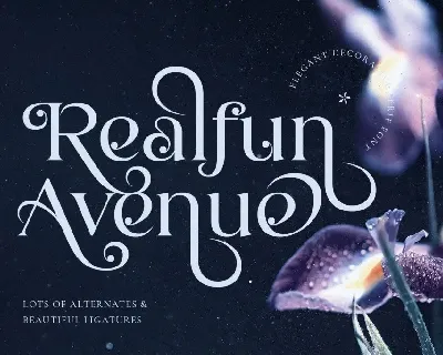 Realfun Avenue font