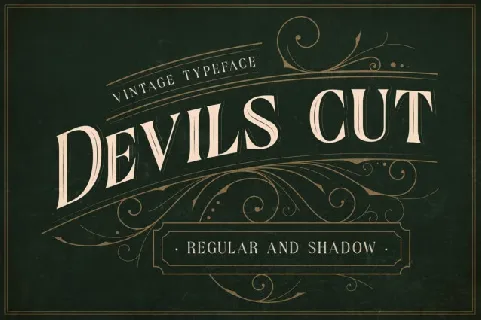 Devils Cut font