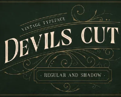 Devils Cut font