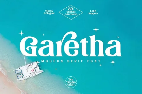 Garetha Modern Serif font