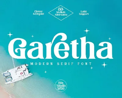 Garetha Modern Serif font