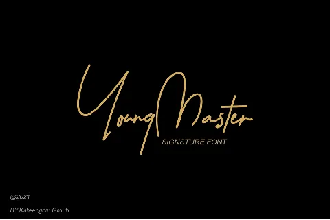 YoungMaster font