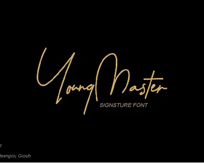 YoungMaster font