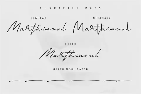 Marthinoul font