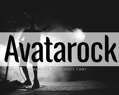 Avatarock font