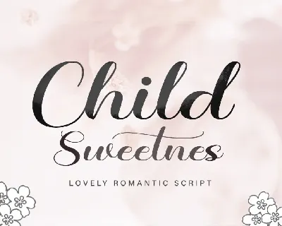 Child Sweetnes font