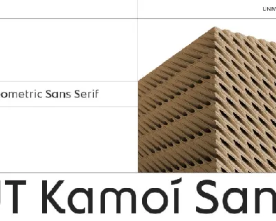 UT Kamoi Sans font