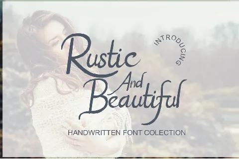 Rustic And Beautiful font