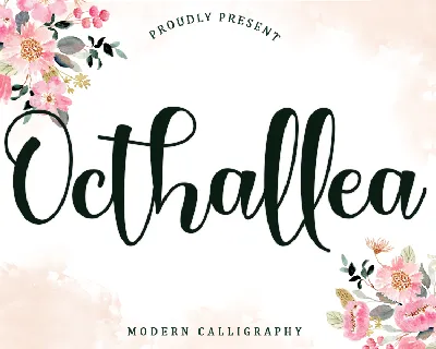 Octhallea - Personal Use font