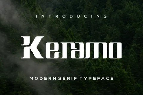 Keramo font