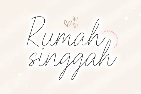 Rumah Singgah font