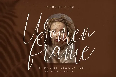 Women Frame font