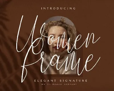 Women Frame font