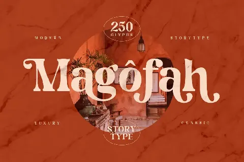 Magofah Modern Serif font