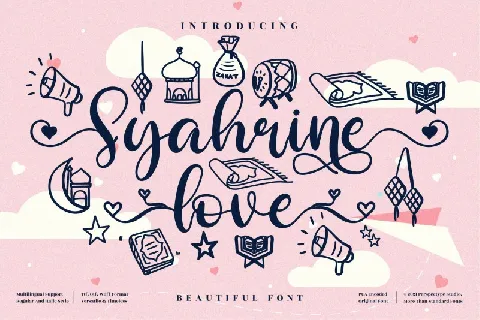 Syahrine Love font